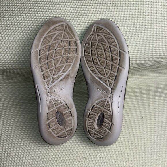 Crocs Literide 360 Pacer Sneakers Women’s Size 8 Lace Up Comfort Water Shoes - Picture 7 of 9